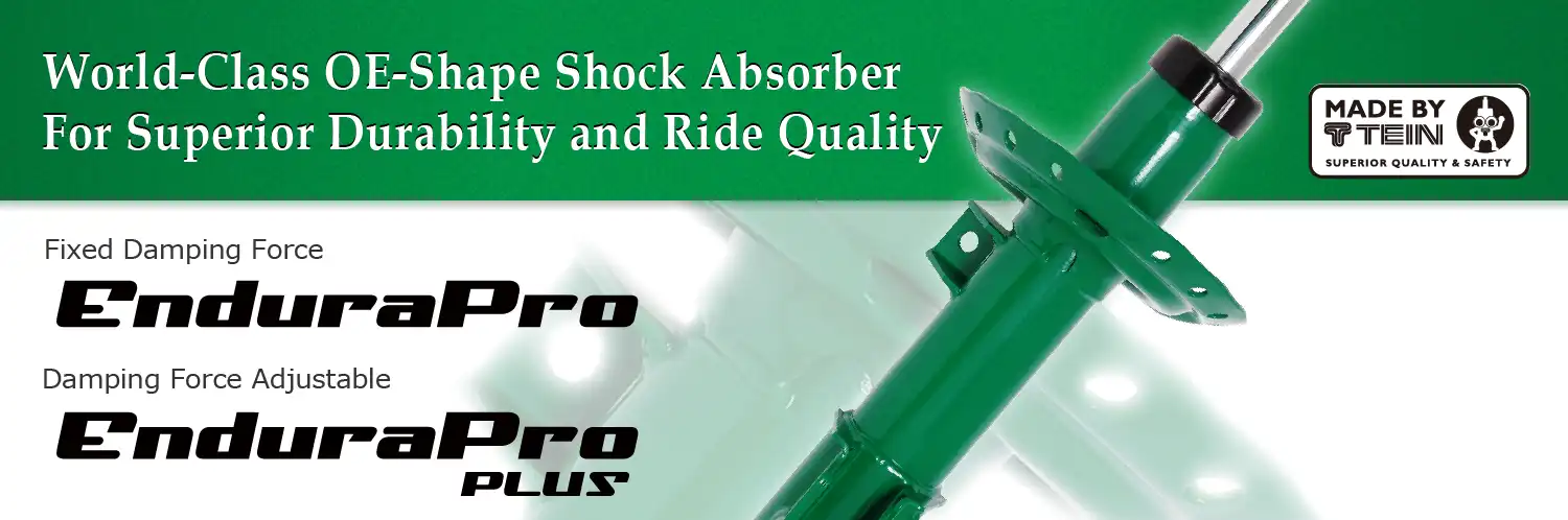 TEIN EnduraPro OE-compatible shock absorber design